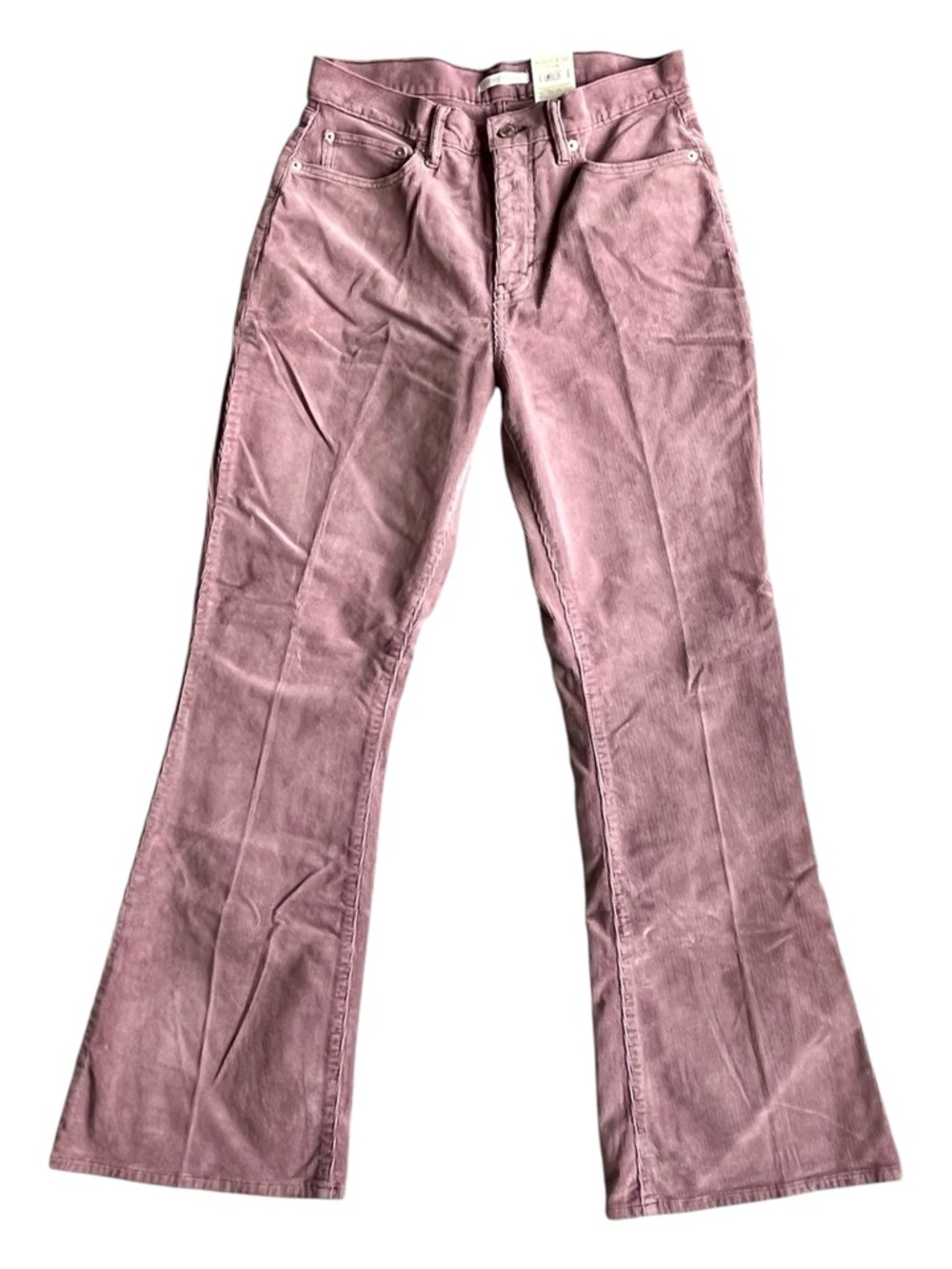 NWT Lucky Brand Stevie High Rise Flare Purple Corduroy Jeans -  Size 14 / 32R